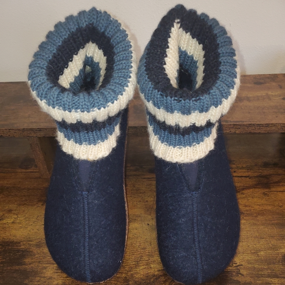 HAFLINGER Women's Grizzly Kristina Slipperboots Clog Size 40